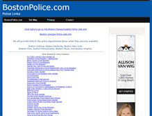 Tablet Screenshot of bostonpolice.com